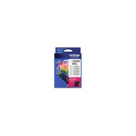 Cartucho Brother LC205 Magenta - Envío Gratuito