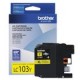 Cartucho Brother LC-103 Amarillo - Envío Gratuito