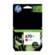 Cartucho HP 670XL Magenta - Envío Gratuito