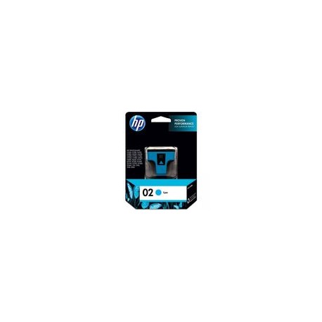 Cartucho HP 02 C8771WL Cyan - Envío Gratuito