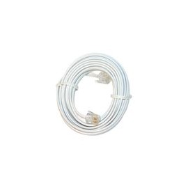 Cable GE para Línea Telefónica Fija 4.5mt color blanco - Envío Gratuito