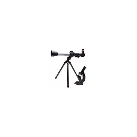 Telescopio y Microscopio Vivitar Kit 20x30x40 Negro - Envío Gratuito