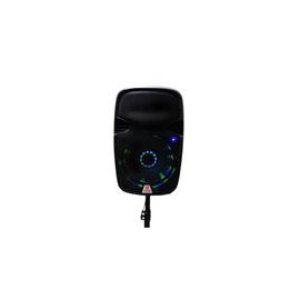 Bafle British Sound 15 Bluetooth LED 2500W c/tripié y micro - Envío Gratuito