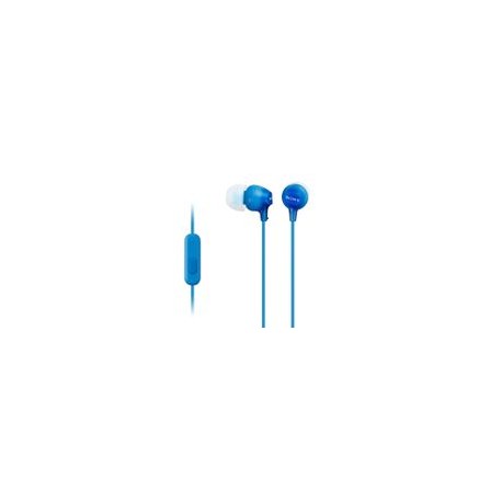Audífono Sony MDR-EX15AP Azul - Envío Gratuito
