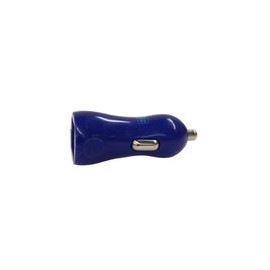 Adaptador Auto Case Logic Doble 2.1AMP USB Azul - Envío Gratuito