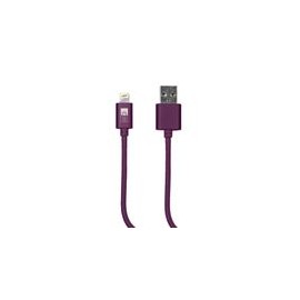 Cable Case Logic 3Ft Cuerda Lightning iPhone 6 Morado - Envío Gratuito