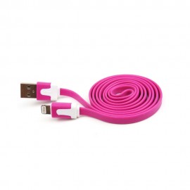 Cable Lightning 3.2 Flat Rosa - Envío Gratuito