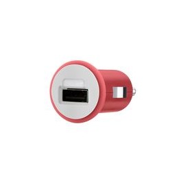 Cargador USB belkin para Auto Rojo 10w 2.1AMP - Envío Gratuito