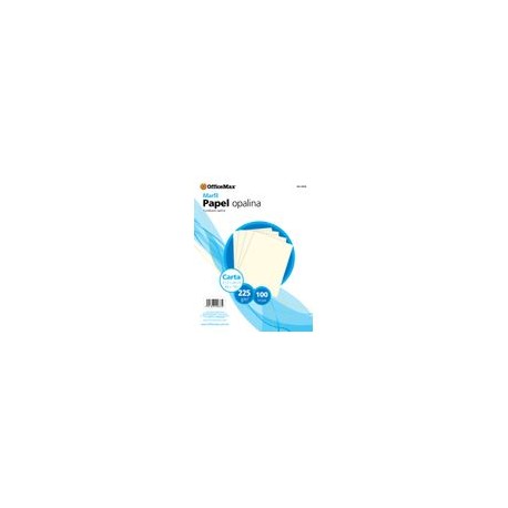 OPALINA PREMIUM BLANCO TAMANO CARTA 100HJS 120GRS - Opalina Premium Carta Blanca 100hjs 120grs - Envío Gratuito