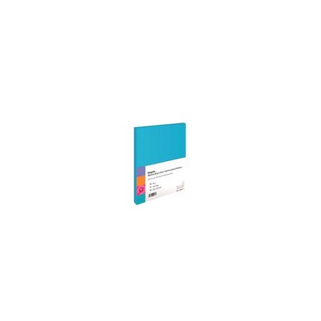 PAPEL BOND BRIGHTS AZUL NEON TAMANO CARTA 100HJS 75GRS - Envío Gratuito