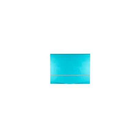 FOLDER PORTADOCUMENTOS AQUA CARTRA ICLIP CON LIGA - Envío Gratuito