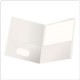 FOLDER PORTAFOLIO BLANCO DOBLE SOLAPA CARTA OXFORD 5PZ - Envío Gratuito