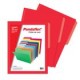FOLDER ROJO CARTA PENDAFLEX 25PZ DOBLE TONALIDAD - Envío Gratuito