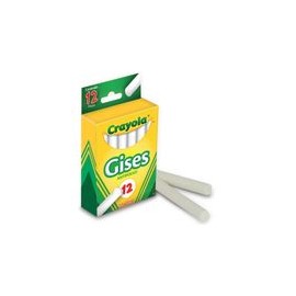 GISES BLANCOS CRAYOLA 12 PZS - Envío Gratuito