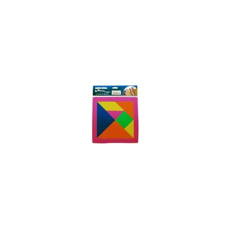 TANGRAM DE FOAMY LA PRINCIPAL 16X16 CMS 1 JUEGO - Envío Gratuito