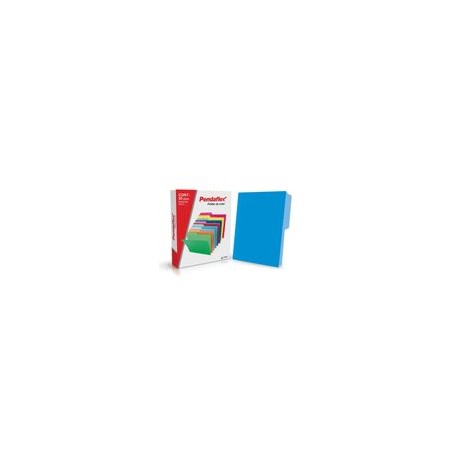 FOLDER AZUL CARTA PENDAFLEX 50PZ DOBLE TONALIDAD - Envío Gratuito