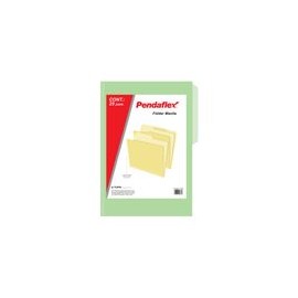 FOLDER VERDE OFICIO PENDAFLEX 25PZ 179GRS - Envío Gratuito