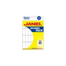 ETIQUETA BLANCA ECONOPACK 19X50 336PZA/PQTE JANEL - Envío Gratuito