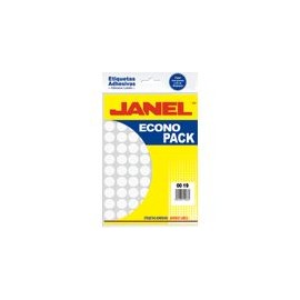 ETIQUETA BLANCA ECONOPACK 13X19 MM 1200PZA/PQTE JANEL - Envío Gratuito