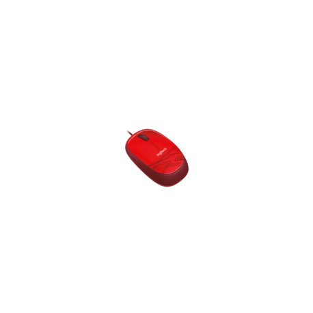 Mouse Logitech Alámbrico M105 Rojo - Envío Gratuito