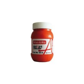 PINTURA ACRILICA NARANJA 204 100ML PINTART - Envío Gratuito