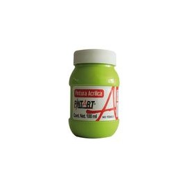 PINTURA ACRILICA AMARILLO VERDOSO 205 100ML PINTART - Envío Gratuito