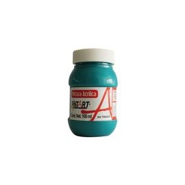 PINTURA ACRILICA AZUL TURQUESA 100ML - Envío Gratuito