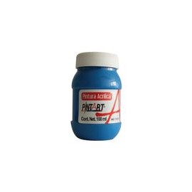 PINTURA ACRILICA AZUL CERULEO 405 100ML PINTART - Envío Gratuito