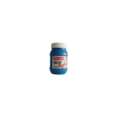 PINTURA ACRILICA AZUL CERULEO 405 100ML PINTART - Envío Gratuito