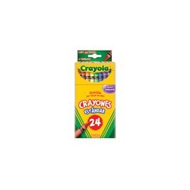 CRAYONES CRAYOLA 24 PZAS C SAC - Envío Gratuito