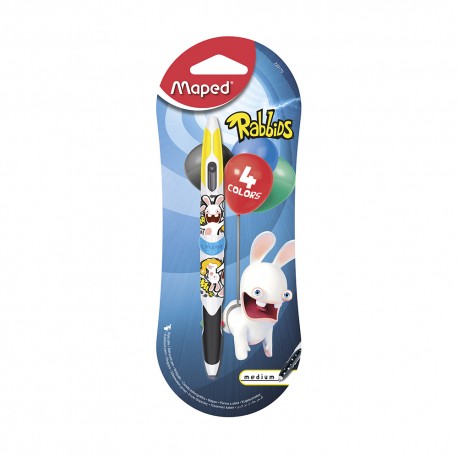 Bolígrafo Maped Twin Rabbids - Envío Gratuito