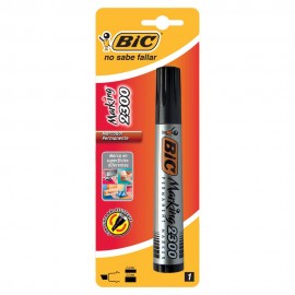 MARCADOR PERMANENTE BIC NEGRO - Envío Gratuito