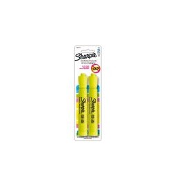 RESALTADOR ACCENT SHARPIE PUNTA CINCEL, AMARILLO, 2 PIEZAS - Envío Gratuito