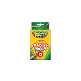 CRAYONES CRAYOLA JUMBO 12 PZAS - Envío Gratuito