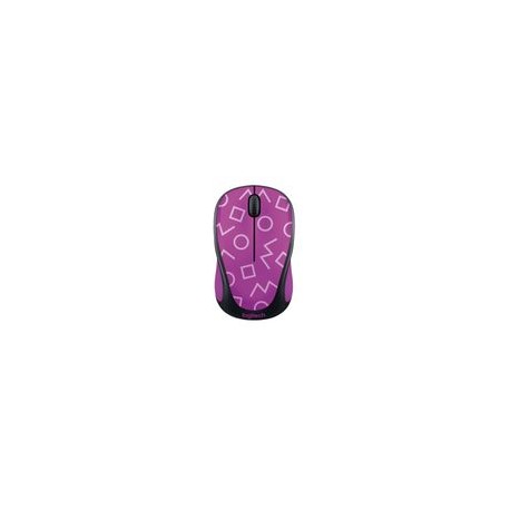 Mouse Logitech Inalambrico M317c Geometric Purple - Envío Gratuito