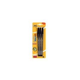 BOLIGRAFO CRISTAL BOLD GEL PUNTO XTRAGRUESO NEGRO 3PZAS - Envío Gratuito