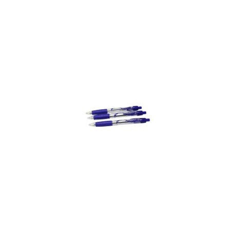 BOLIGRAFO RETRACTIL PUNTO MEDIANO 1.0MM.12 PIEZAS AZUL - Envío Gratuito