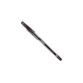 BOLIGRAFO BALLPOINT STICK CRYSTAL NEGRO PUNTO MED 1.0MM 12PZ - Envío Gratuito