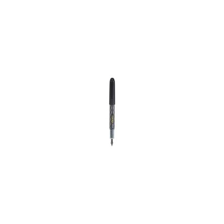 PLUMA FUENTE PILOT VARSITY P/MED ACERO INOX NEGRO BLISTER 1P - Envío Gratuito