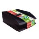 CHAROLAS COLOR NEGRO HELIT CARTA 2 PZAS - Envío Gratuito