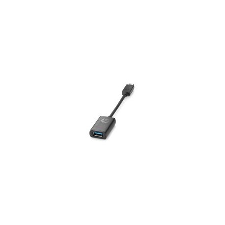 Adaptador HP de USB-C a USB 3.0 Negro - Envío Gratuito