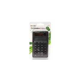 Calculadora OMX Escolar 8 dígitos color negra - Envío Gratuito