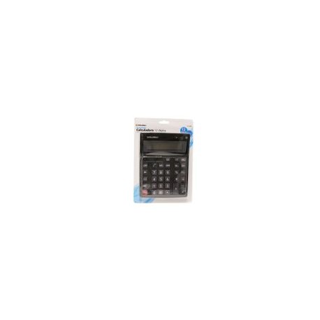Calculadora de Escritorio 12 Dígitos energía dual OMX - Envío Gratuito