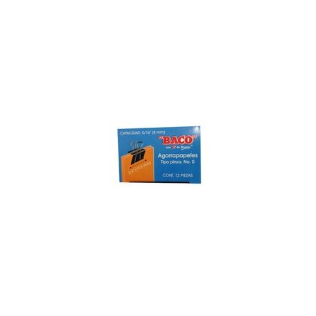 CAJA 12 SUJETA DOCUMENTOS 19MM - Envío Gratuito