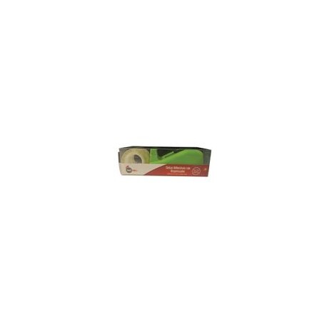 Cinta Adhesiva 2pz Transparente con Dispensador d/Colores - Envío Gratuito