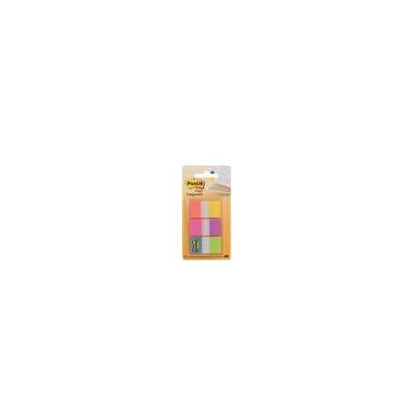 BANDERITAS POST-IT 1  COLORES BRILLANTES MEZCLADOS - Envío Gratuito
