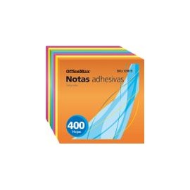 NOTAS ADHESIVAS MINICUBO 2X2  400HJ OMX - Envío Gratuito