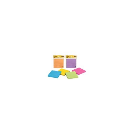 NOTAS ADHESIVAS NEON 6 BLOCKS DE 100H C/U - Notas Adhesivas OfficeMax Neon 6 Blocks De 100H - Envío Gratuito
