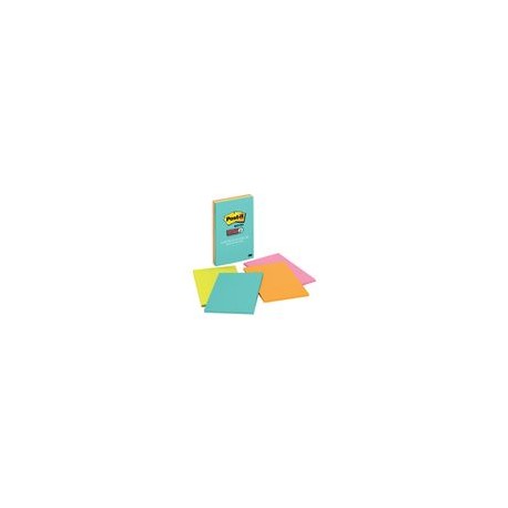 Notas Adhesivas Post-It SS Miami 4x6 3 Piezas - Envío Gratuito