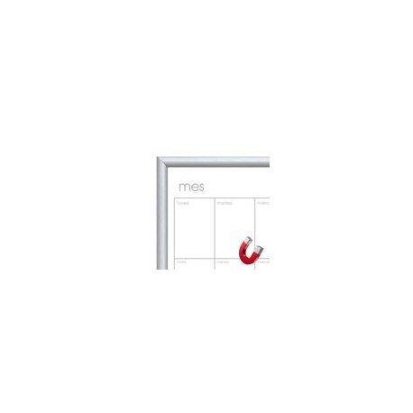 Pintarron Alfra Metálica Blanco Calendarizado 40x60 cm - Envío Gratuito